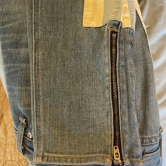 Rag & Bone relay racer stripe jeans NWT - Picture 4 of 5